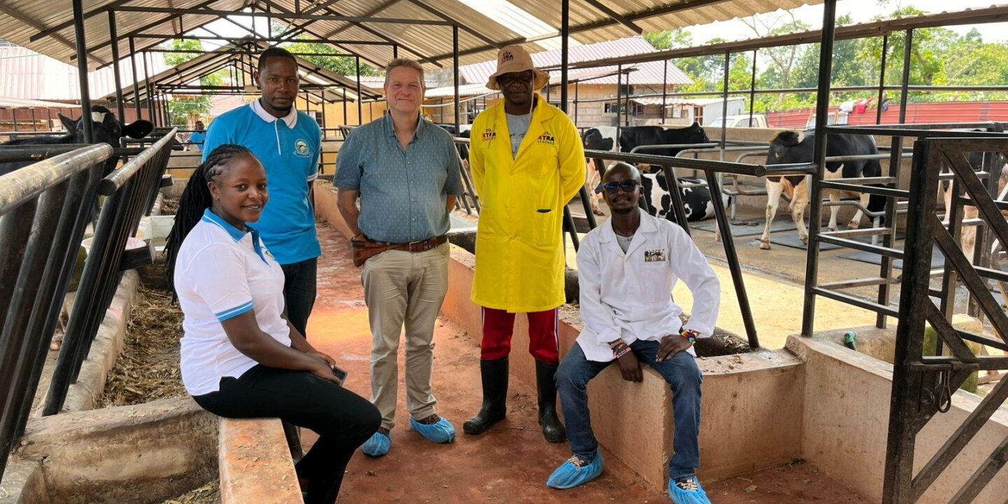 Marco at suzans farm