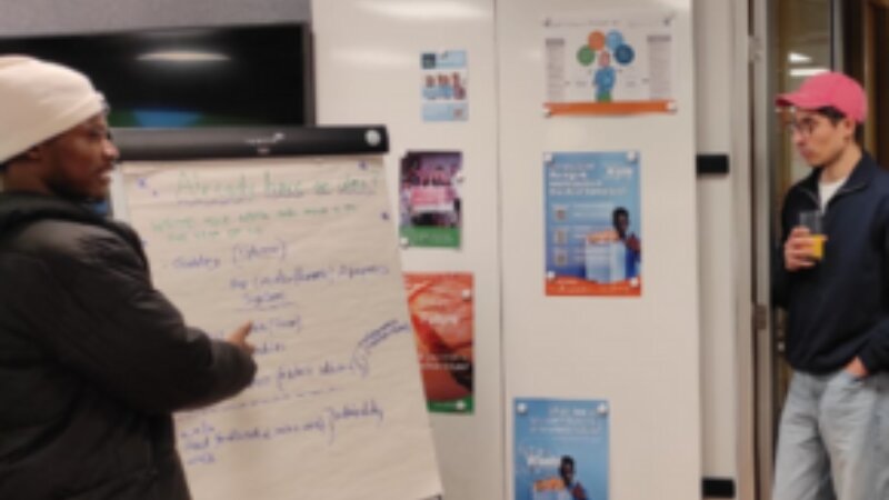 Interviews during the info-session on Wageningen University