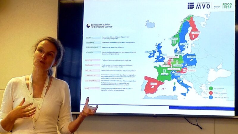 International responsible business conduct: from legal, to moral, to impact. Side event WFD 2023