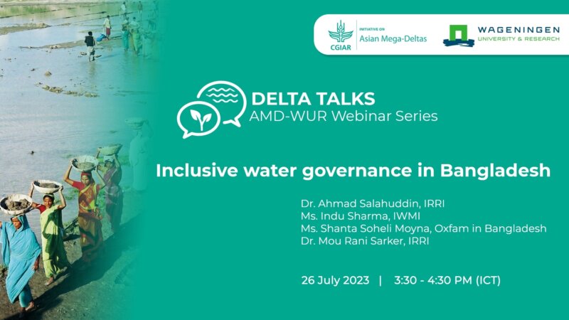 Delta Talks: Promoting inclusive water governance in Bangladesh deltaic food-systems