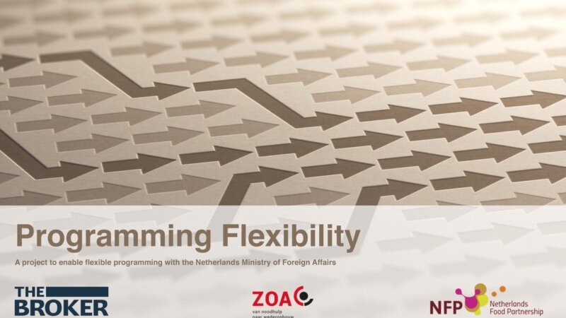 New guidance available: Flexible livelihoods and food security programming in fragile settings